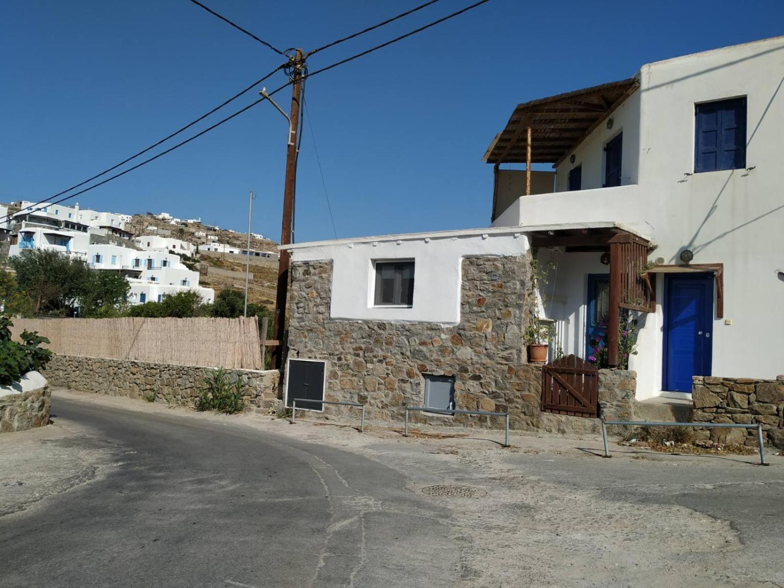 Villa Mykonian Beauty à Platis Yialos Extérieur photo